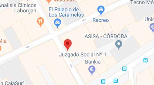 mapa registro civil cordoba